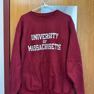 University of Massachusetts Red Sweater